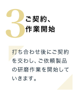 ご説明に納得いただきましたら、ご契約